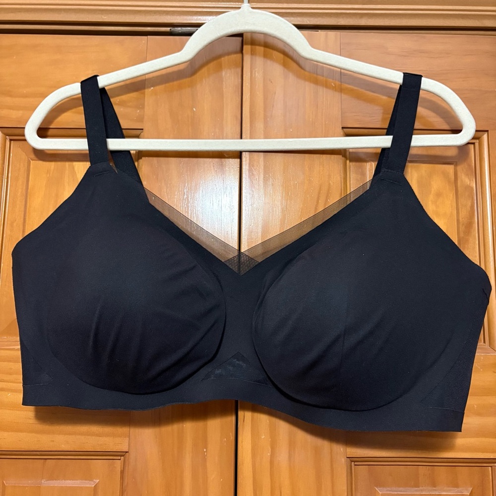 Honeylove Black Wireless Full-Coverage Bra